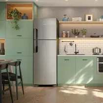 Geladeira Consul CRM44AK 386 Litros Duplex Frost Free com Altura Flex Inox