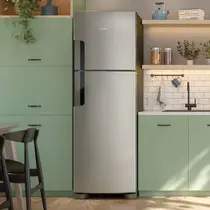 Geladeira Consul CRM44AK 386 Litros Duplex Frost Free com Altura Flex Inox