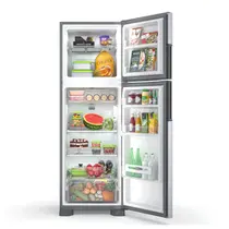 Geladeira Consul CRM44AK 386 Litros Duplex Frost Free com Altura Flex Inox