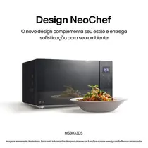 Micro-ondas LG NeoChef MS3033DS 30 Litros Preto