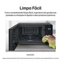 Micro-ondas LG NeoChef MS3033DS 30 Litros Preto