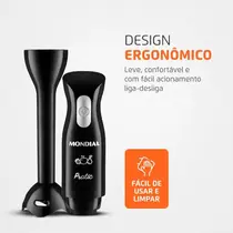 Mixer Mondial Pratic 2 em 1 M-15-B 200W Preto