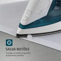 Ferro de Passar a Vapor Mondial F-32 Azul/ Branco
