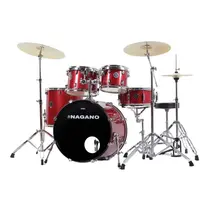 Bateria Acústica Nagano Garage Fusion 20 com Banco