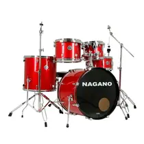 Bateria Acústica Nagano Garage Fusion 20 com Banco