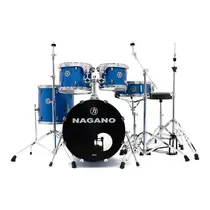 Bateria Acústica Nagano Garage Fusion 20 com Banco