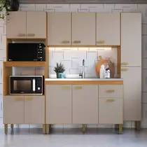 Cozinha Completa 12 Portas 1 Gaveta Indekes Zurique