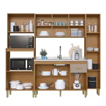 Cozinha Completa 12 Portas 1 Gaveta Indekes Zurique