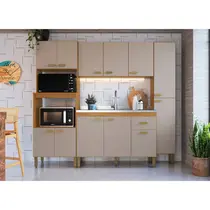 Cozinha Completa 12 Portas 1 Gaveta Indekes Zurique