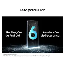 Smartphone Samsung Galaxy A16 4G 128GB 4GB RAM Câmera Tripla + Frontal 13MP Tela 6,7” - Cinza