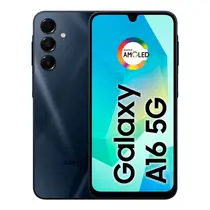 Smartphone Samsung Galaxy A16 5G 128GB 4GB RAM Câmera Tripla + Frontal 13MP Tela 6,7” – Azul Escuro