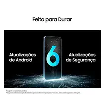 Smartphone Samsung Galaxy A16 5G 128GB 4GB RAM Câmera Tripla + Frontal 13MP Tela 6,7” – Azul Escuro