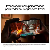 Smartphone Samsung Galaxy A16 5G 128GB 4GB RAM Câmera Tripla + Frontal 13MP Tela 6,7” – Azul Escuro