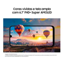 Smartphone Samsung Galaxy A16 5G 128GB 4GB RAM Câmera Tripla + Frontal 13MP Tela 6,7” – Azul Escuro