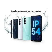 Smartphone Samsung Galaxy A16 5G 128GB 4GB RAM Câmera Tripla + Frontal 13MP Tela 6,7” – Azul Escuro