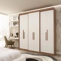 Guarda-Roupa Casal 6 Portas 2 Gavetas Edez PH1804