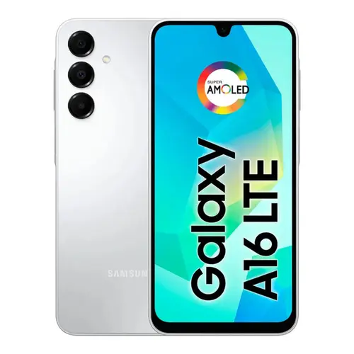 Smartphone Samsung Galaxy A16 4G 256GB 8GB RAM Câmera Tripla + Frontal 13MP Tela 6,7” - Cinza