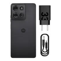 Smartphone Motorola Moto G75 5G 256GB 8GB RAM + 8GB RAM Boost Câmera Dupla + Frontal 16MP Tela de 6,8" - Preto
