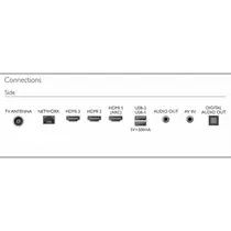 Smart TV 4K 50” Philips LED UHD 50PUG7019/78 Google TV com Assistente de Voz HDR 3 HDMI 2 USB