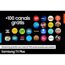 Smart TV 4K 75” Samsung LED UHD 75DU7700 Crystal Bluetooth com Comando de Voz HDR 3 HDMI 1 USB