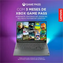 Notebook Lenovo IdeaPad 1i 82VY000TBR Intel Core I3 4GB RAM 256GB SSD Intel UHD Graphics 15,6” HD Windows 11 - Cloud Grey