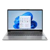 Notebook Lenovo IdeaPad 1i 82VY000TBR Intel Core I3 4GB RAM 256GB SSD Intel UHD Graphics 15,6” HD Windows 11 - Cloud Grey