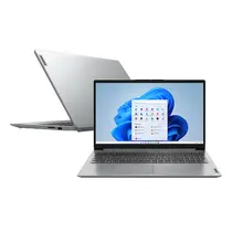 Notebook Lenovo IdeaPad 1i 82VY000TBR Intel Core I3 4GB RAM 256GB SSD Intel UHD Graphics 15,6” HD Windows 11 - Cloud Grey