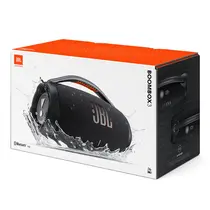 Caixa de Som JBL Boombox 3 Bluetooth Resistência IP67 180W Modo AC 136W Modo Bateria Preto - Bivolt