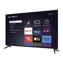 Smart TV 4K 50” Multi DLED UHD TL059M Roku TV com Comando de Voz HDR 4 HDMI 2 USB