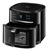 Fritadeira Air Fryer Fischer Smart 8 Litros 1700W Preto