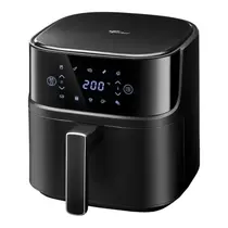 Fritadeira Air Fryer Fischer Primer 6 Litros 1700W Preto