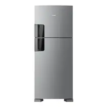 Geladeira Consul CRM50LK 410 Litros Duplex Frost Free Função Turbo Inox