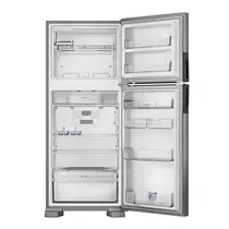 Geladeira Consul CRM50LK 410 Litros Duplex Frost Free Função Turbo Inox