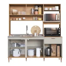 Cozinha Compacta 1,83m 5 Portas e 1 Gaveta Delmarco Nicole