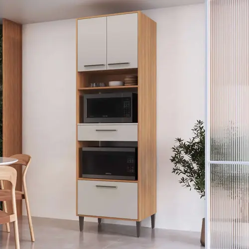 Torre Quente 3 Portas 1 Gaveta Delmarco Jade