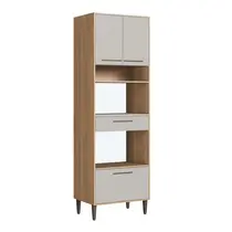 Torre Quente 3 Portas 1 Gaveta Delmarco Jade