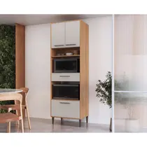 Torre Quente 3 Portas 1 Gaveta Delmarco Jade