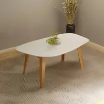Mesa de Jantar 6 Lugares 100% MDF Dalla Costa TM88 180 x 100cm
