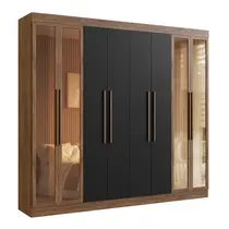 Guarda-Roupa Casal 8 Portas 4 Gavetas 100% MDF Doripel Chicago 68500