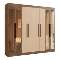 Guarda-Roupa Casal 8 Portas 4 Gavetas 100% MDF Doripel Chicago 68500