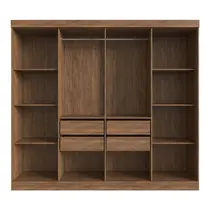 Guarda-Roupa Casal 8 Portas 4 Gavetas 100% MDF Doripel Chicago 68500