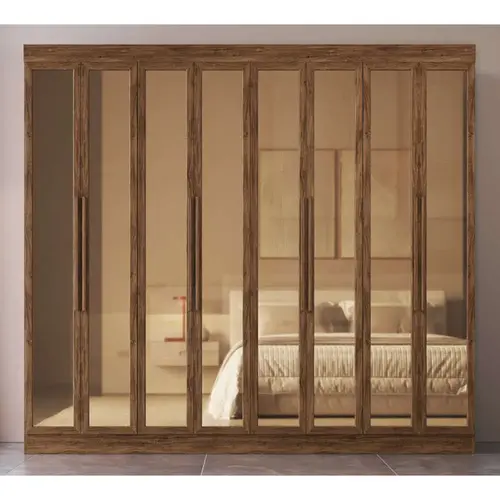Guarda-Roupa Casal 8 Portas 4 Gavetas 100% MDF Doripel Los Angeles 70300