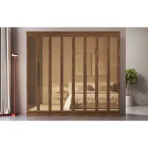 Guarda-Roupa Casal 8 Portas 4 Gavetas 100% MDF Doripel Los Angeles 70300