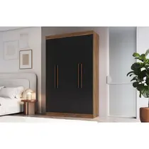 Guarda-Roupa Solteiro 4 Portas 2 Gavetas 100% MDF Doripel Orlando 60400