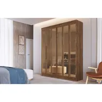 Guarda-Roupa Casal 6 Portas 2 Gavetas 100% MDF Doripel San Diego 26900