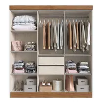 Guarda-Roupa Casal 6 Portas 2 Gavetas 100% MDF Doripel New Xangai 68600