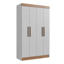 Guarda-Roupa Solteiro 4 Portas 2 Gavetas 100% MDF Doripel New Recife 68400