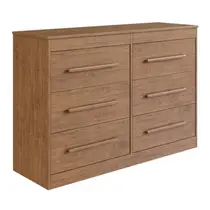 Cômoda 6 Gavetas 100% MDF Doripel Arizona