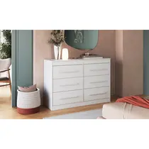 Cômoda 6 Gavetas 100% MDF Doripel Arizona