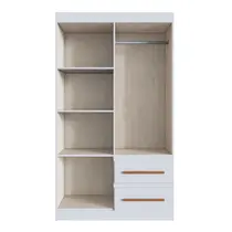 Guarda-Roupa Solteiro 4 Portas 2 Gavetas 100% MDF Doripel Palermo 67400